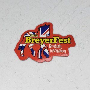 Breyerfest 2012 Magnet British Invasion